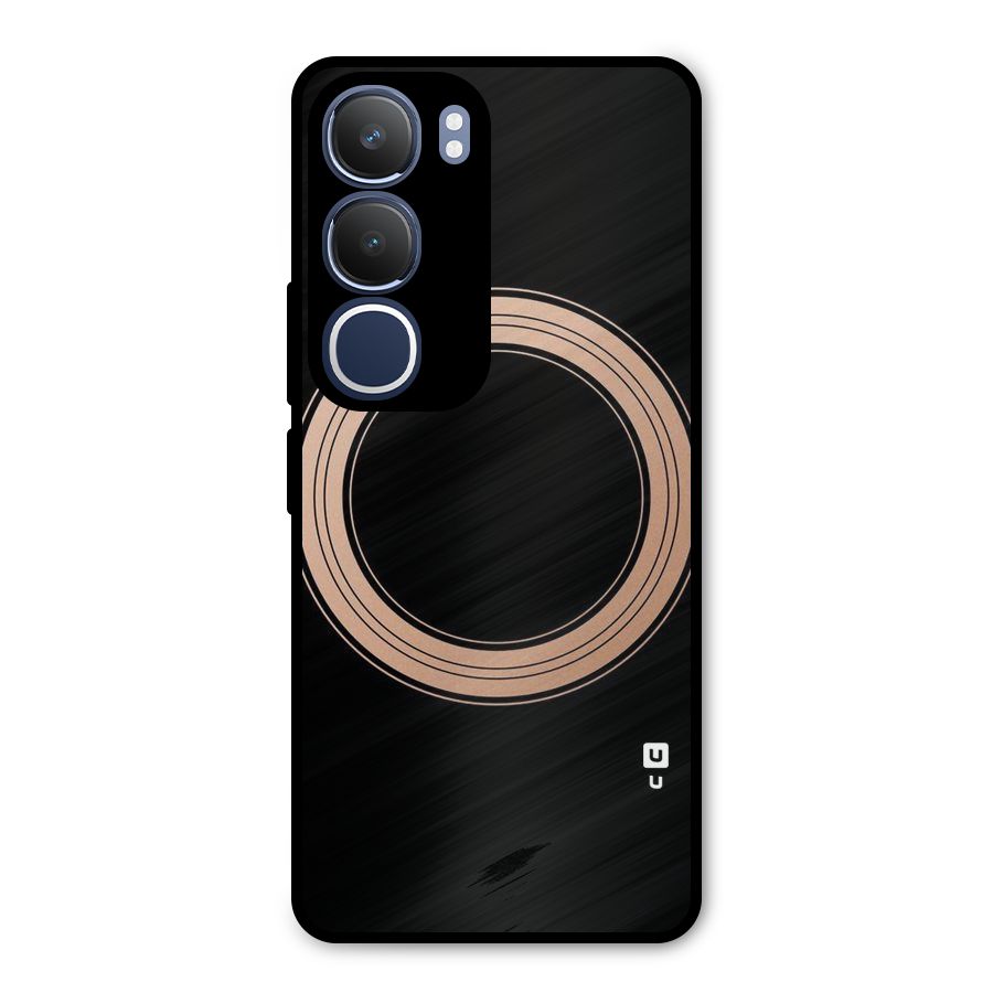 Elite Circle Metal Back Case for Vivo Y29