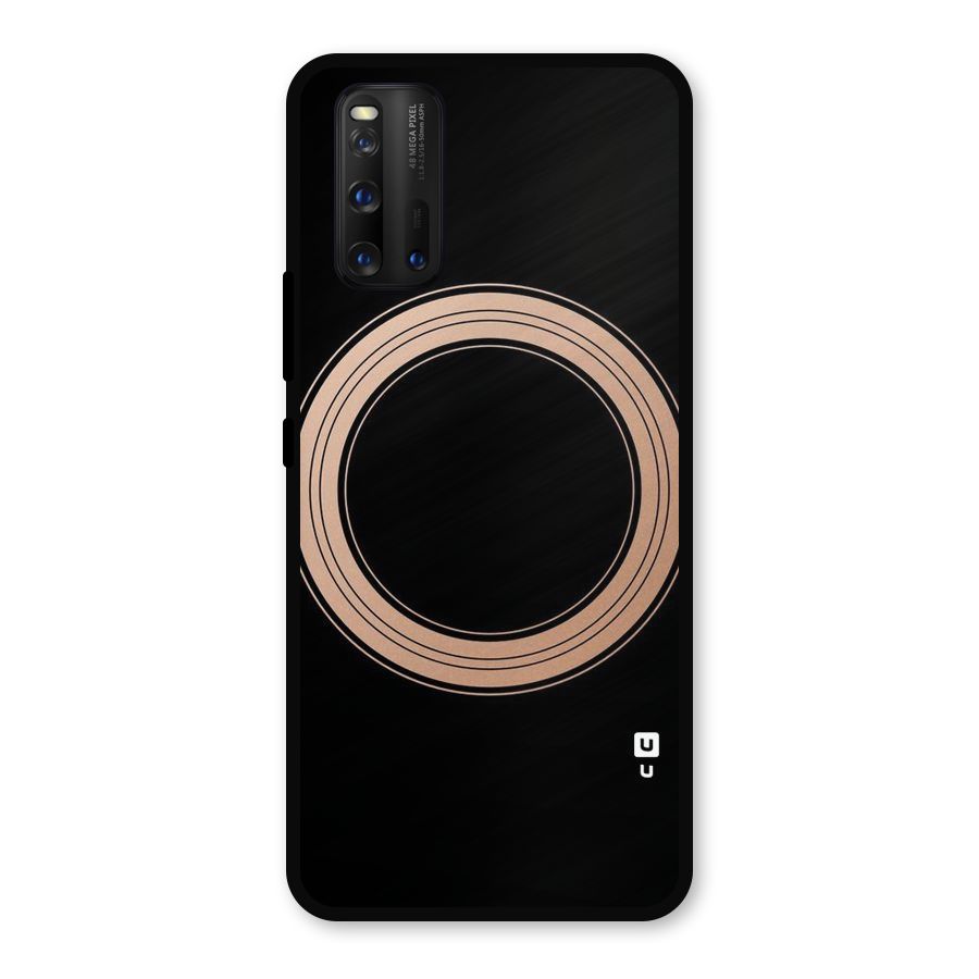Elite Circle Metal Back Case for iQOO 3