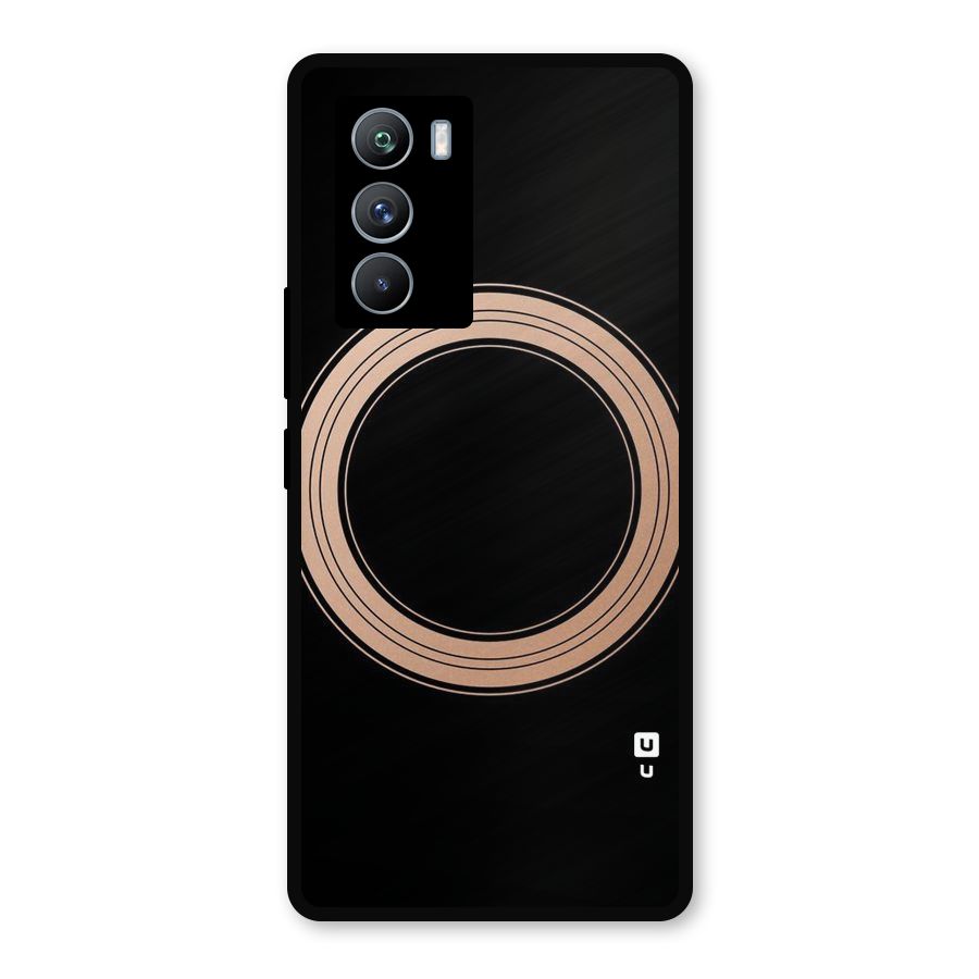 Elite Circle Metal Back Case for iQOO 9 SE