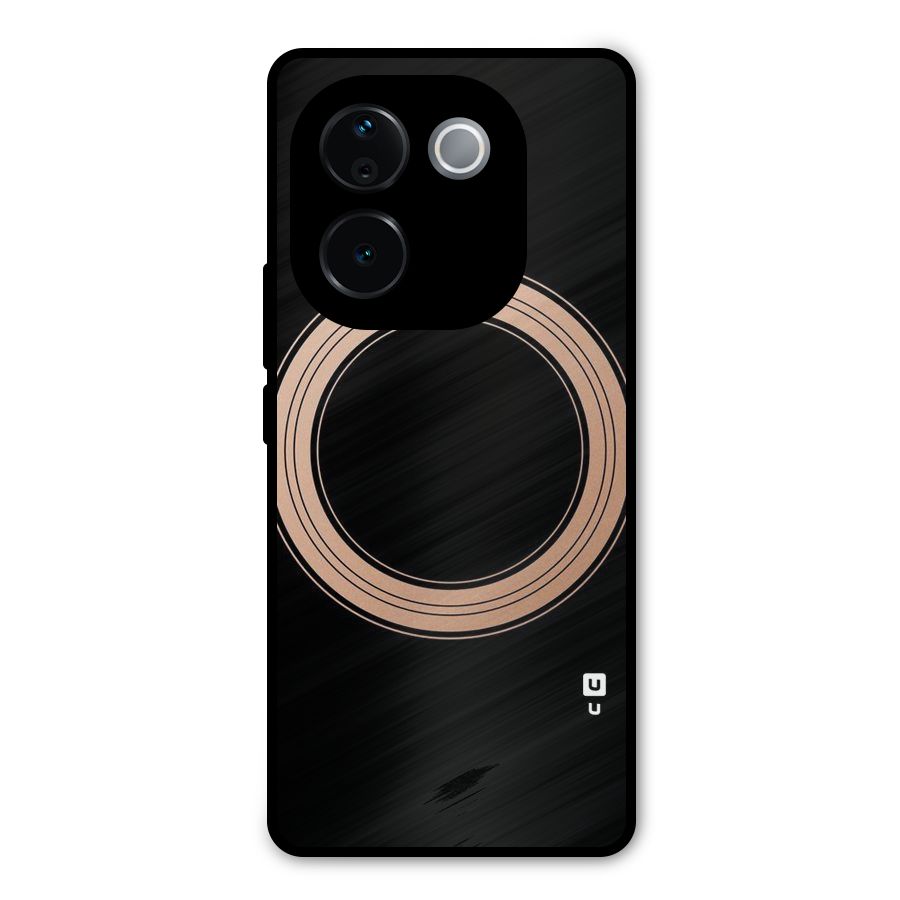 Elite Circle Metal Back Case for iQOO Z9s Pro