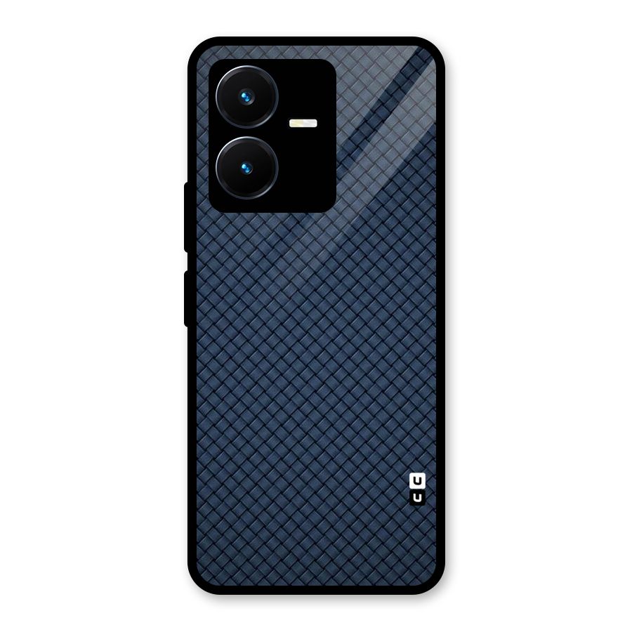 Elite Diamonds Glass Back Case for Vivo Y22s