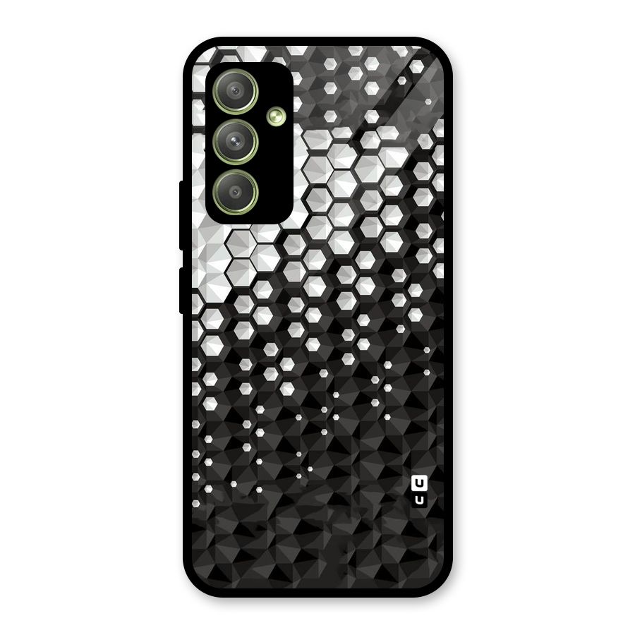 Elite Hexagonal Glass Back Case for Galaxy A54