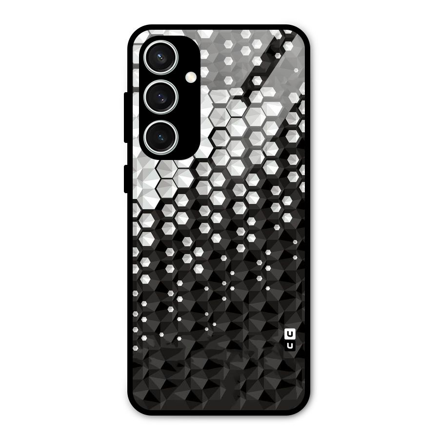 Elite Hexagonal Glass Back Case for Galaxy S23 FE