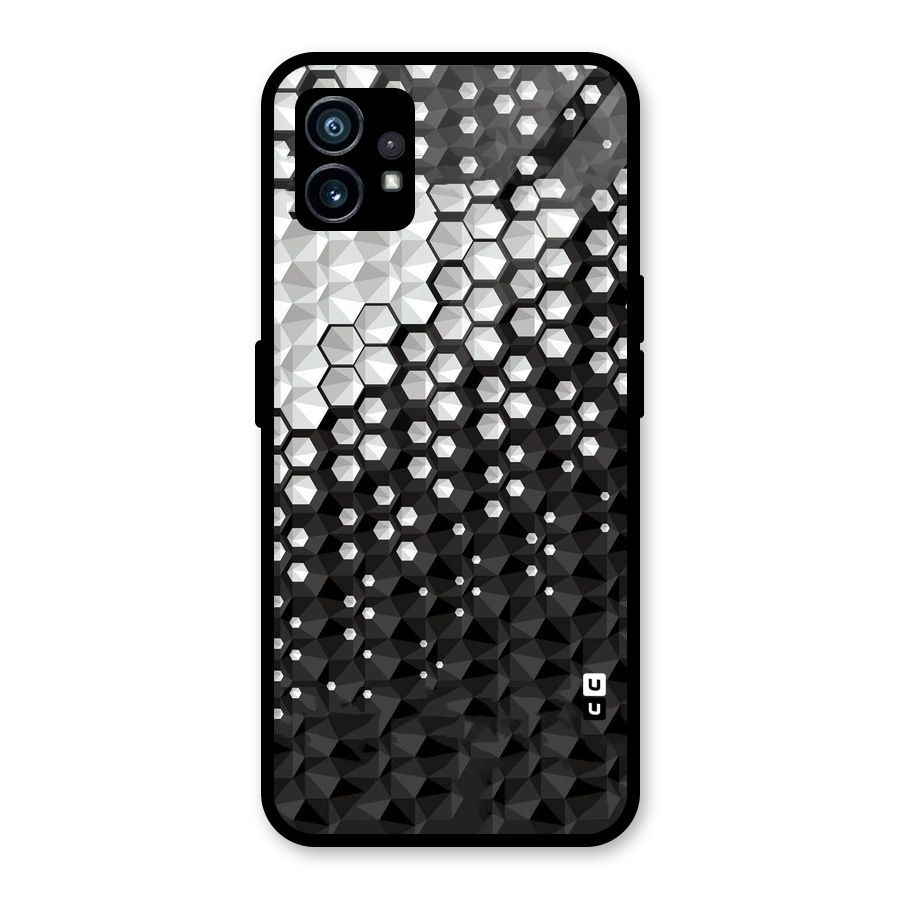 Elite Hexagonal Glass Back Case for Nothing Phone 1