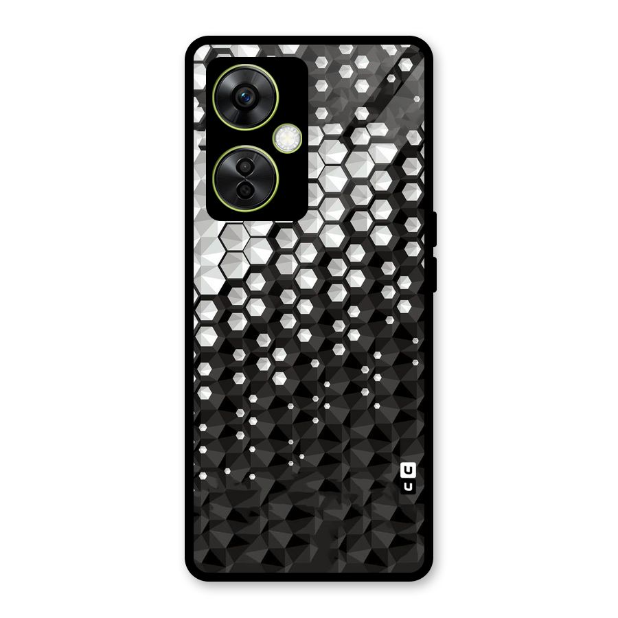 Elite Hexagonal Glass Back Case for OnePlus Nord CE 3 Lite
