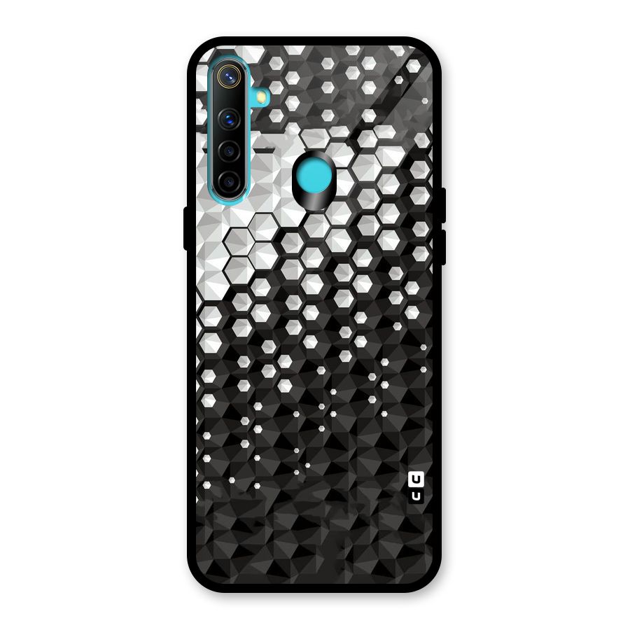 Elite Hexagonal Glass Back Case for Realme 5i