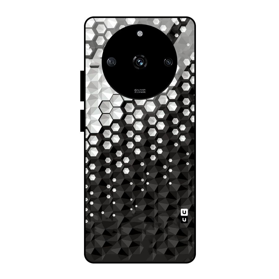 Elite Hexagonal Glass Back Case for Realme Narzo 60 5G