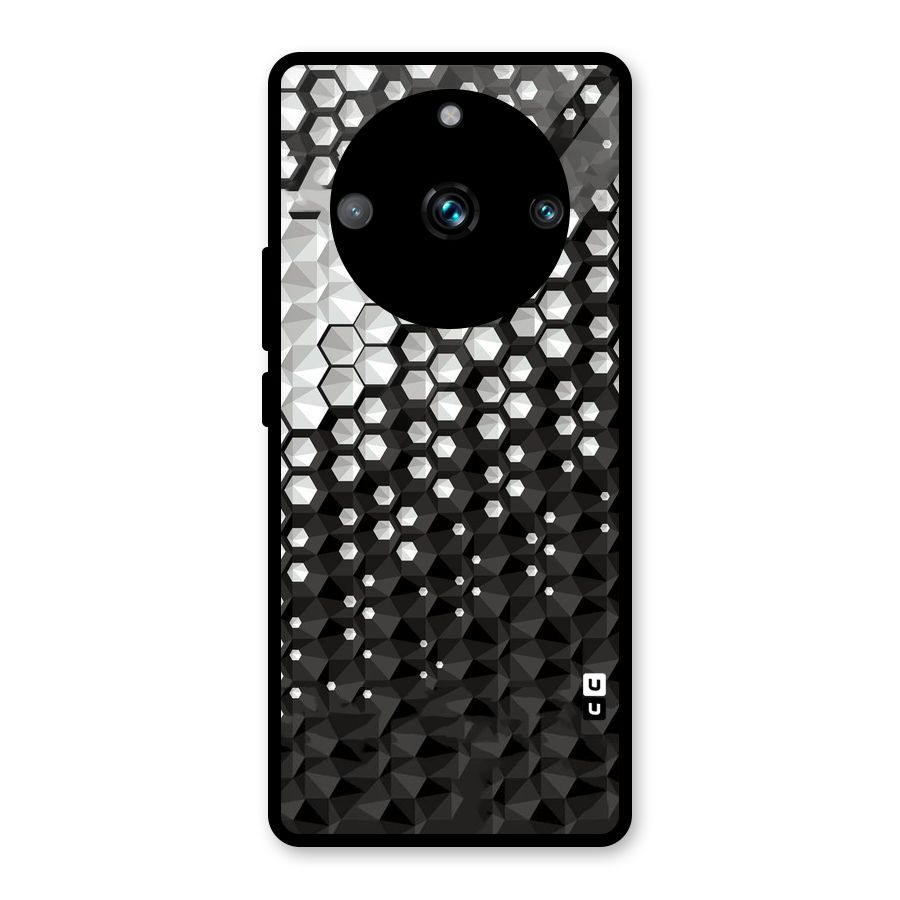 Elite Hexagonal Glass Back Case for Realme Narzo 60 Pro