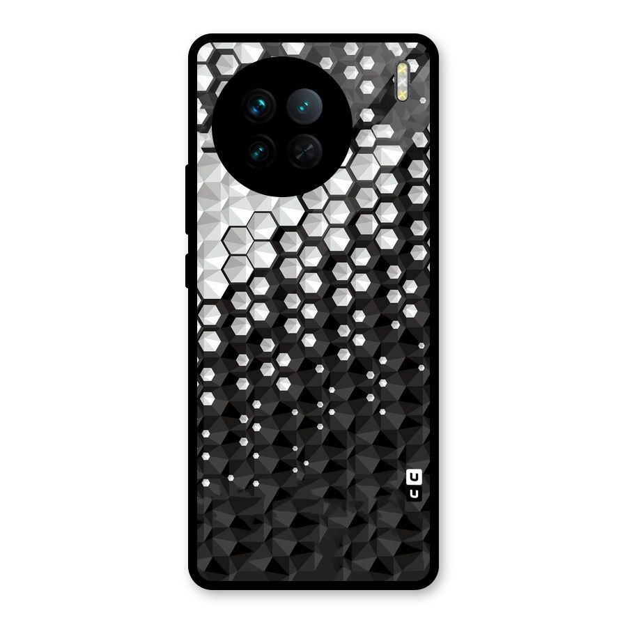 Elite Hexagonal Glass Back Case for Vivo X90