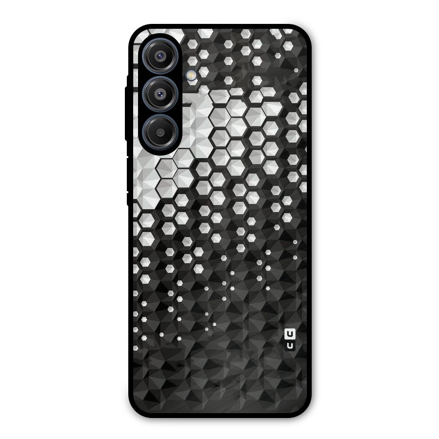 Elite Hexagonal Metal Back Case for Galaxy A16 5G