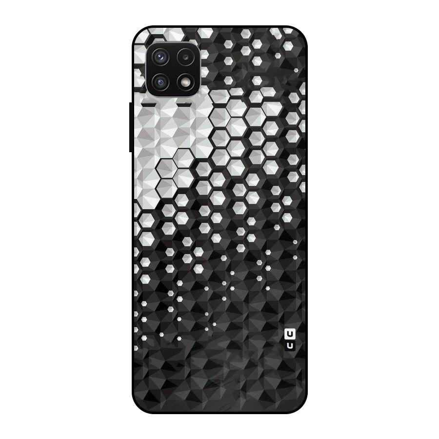 Elite Hexagonal Metal Back Case for Galaxy A22 5G