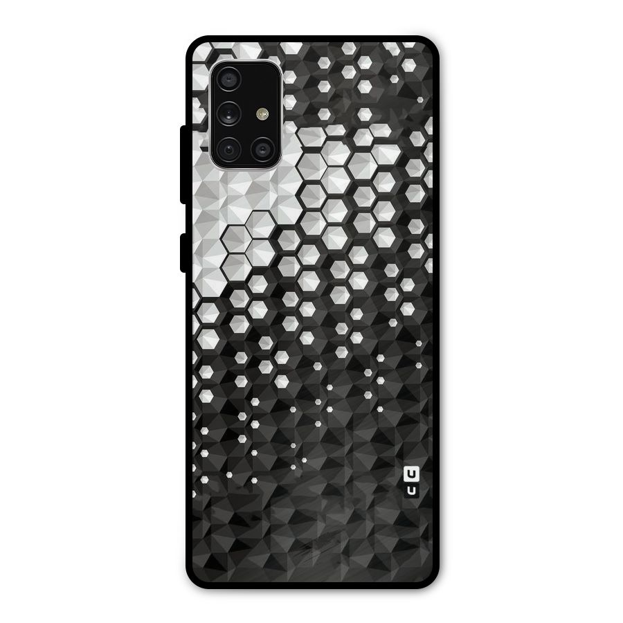 Elite Hexagonal Metal Back Case for Galaxy A71