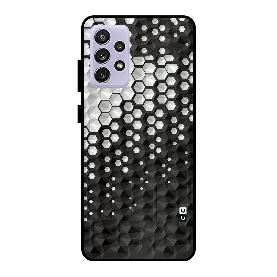 Elite Hexagonal Metal Back Case for Galaxy A72