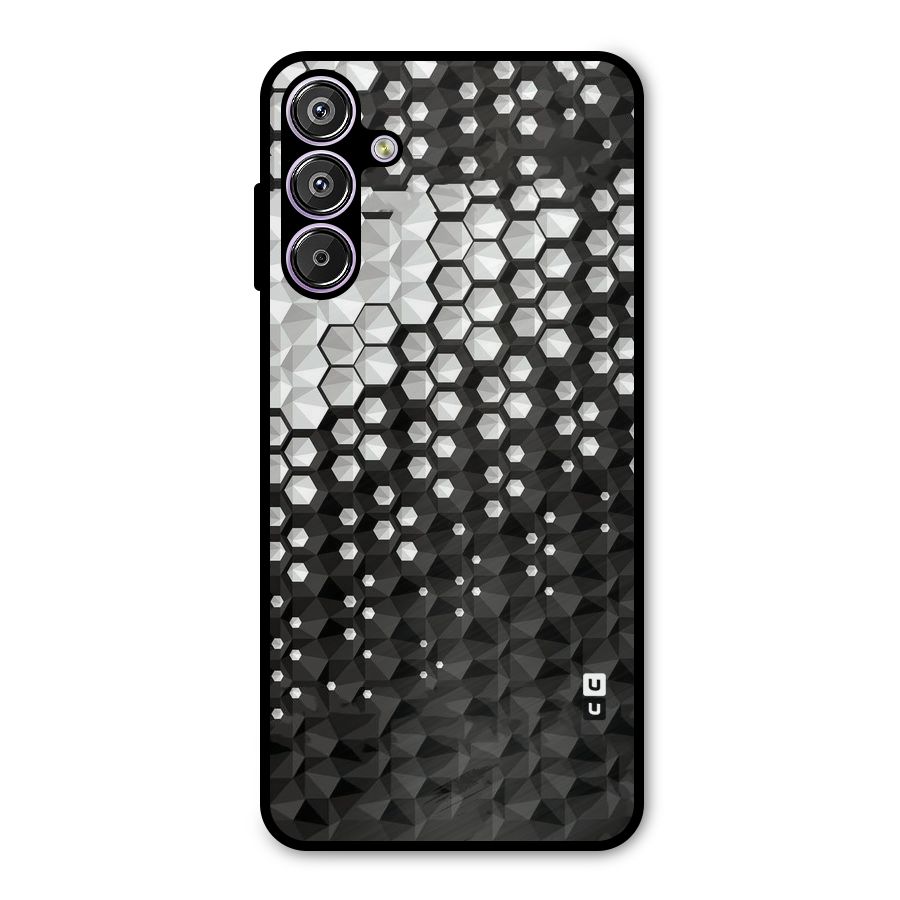 Elite Hexagonal Metal Back Case for Galaxy F15