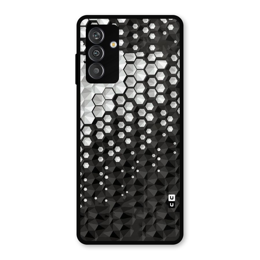 Elite Hexagonal Metal Back Case for Galaxy M13