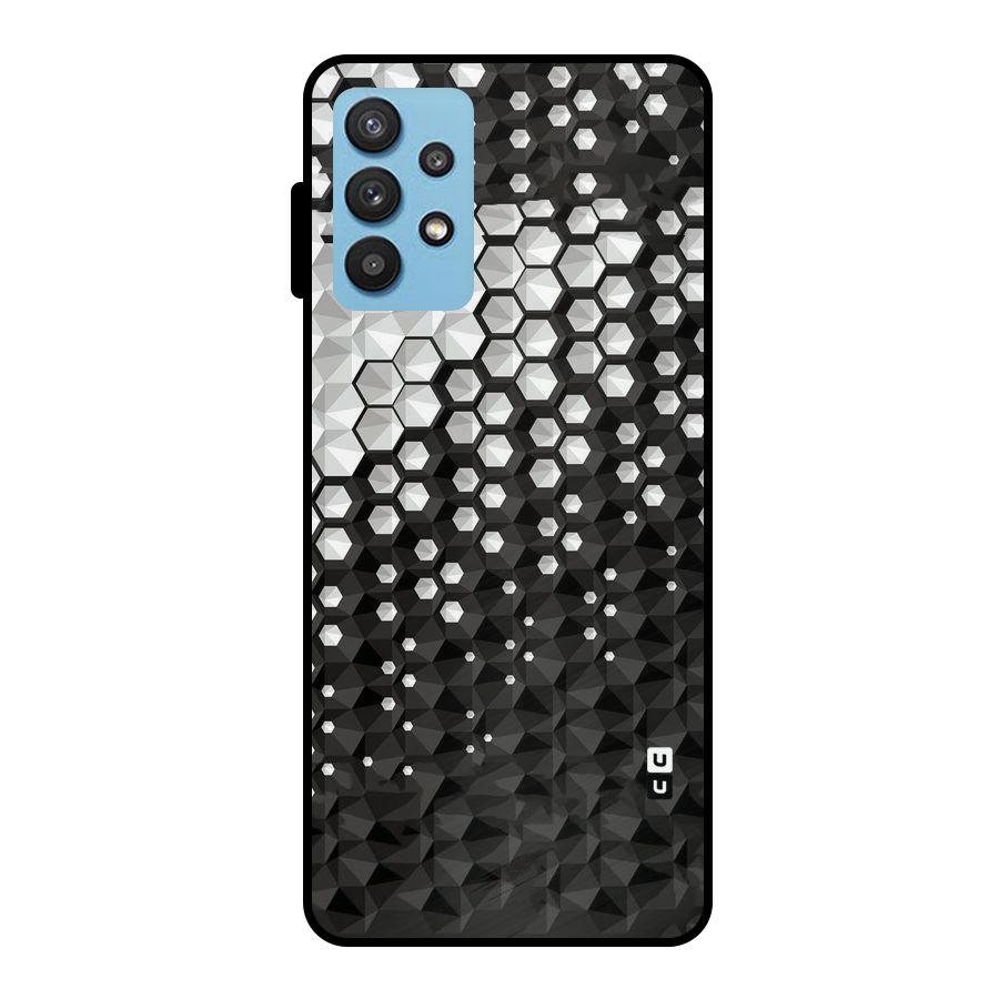Elite Hexagonal Metal Back Case for Galaxy M32 5G