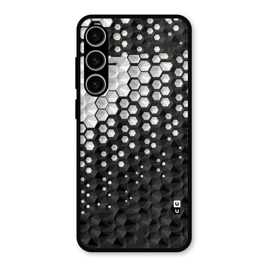 Elite Hexagonal Metal Back Case for Galaxy S23 Plus