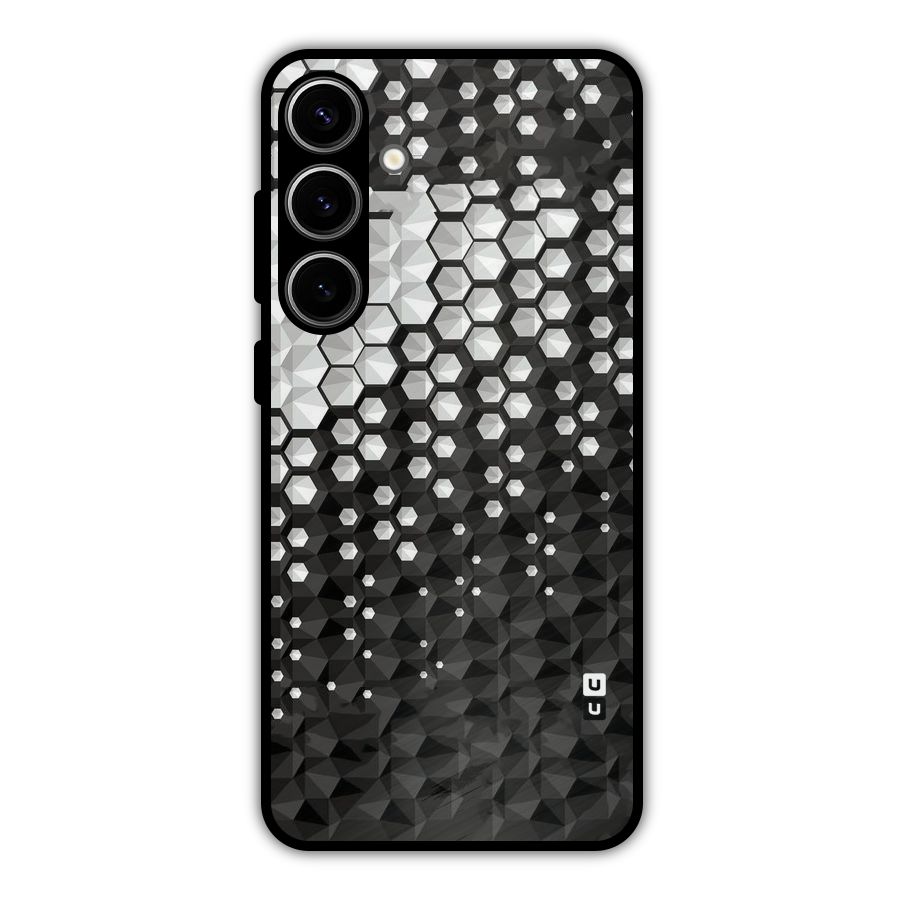 Elite Hexagonal Metal Back Case for Galaxy S24 Plus