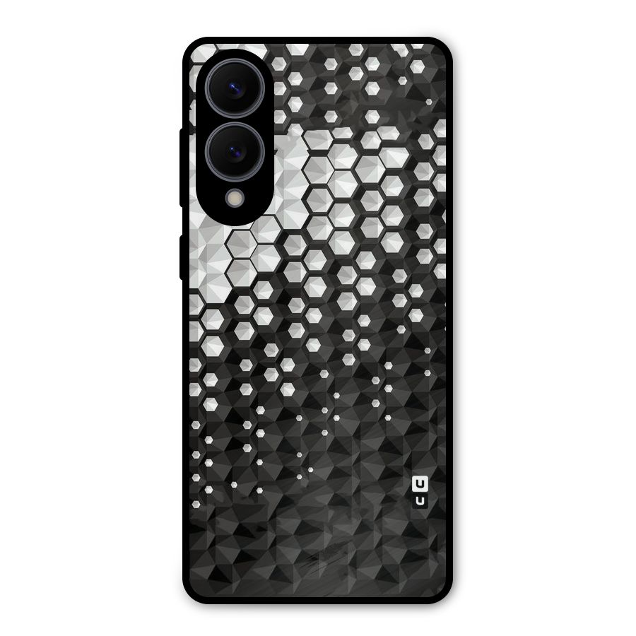 Elite Hexagonal Metal Back Case for Galaxy S25 Edge