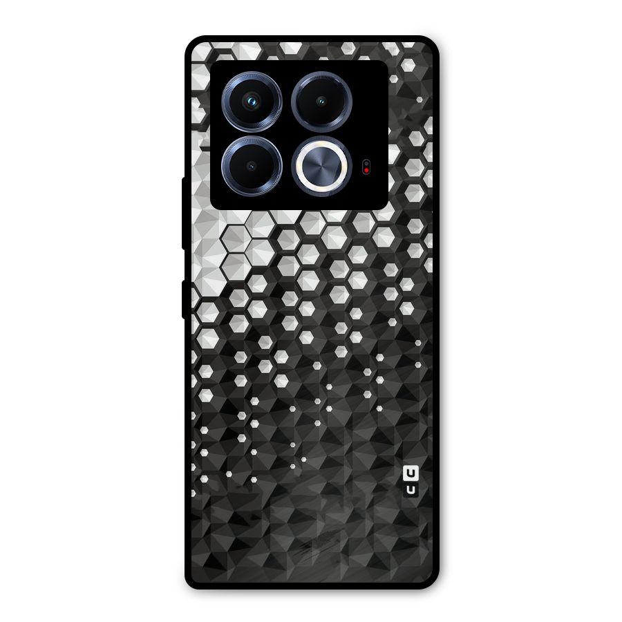 Elite Hexagonal Metal Back Case for Infinix Note 40 5G