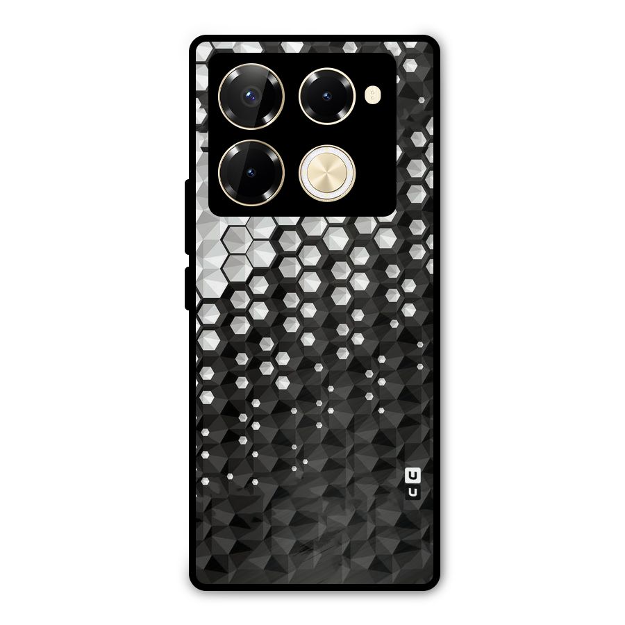 Elite Hexagonal Metal Back Case for Infinix Note 40 Pro Plus