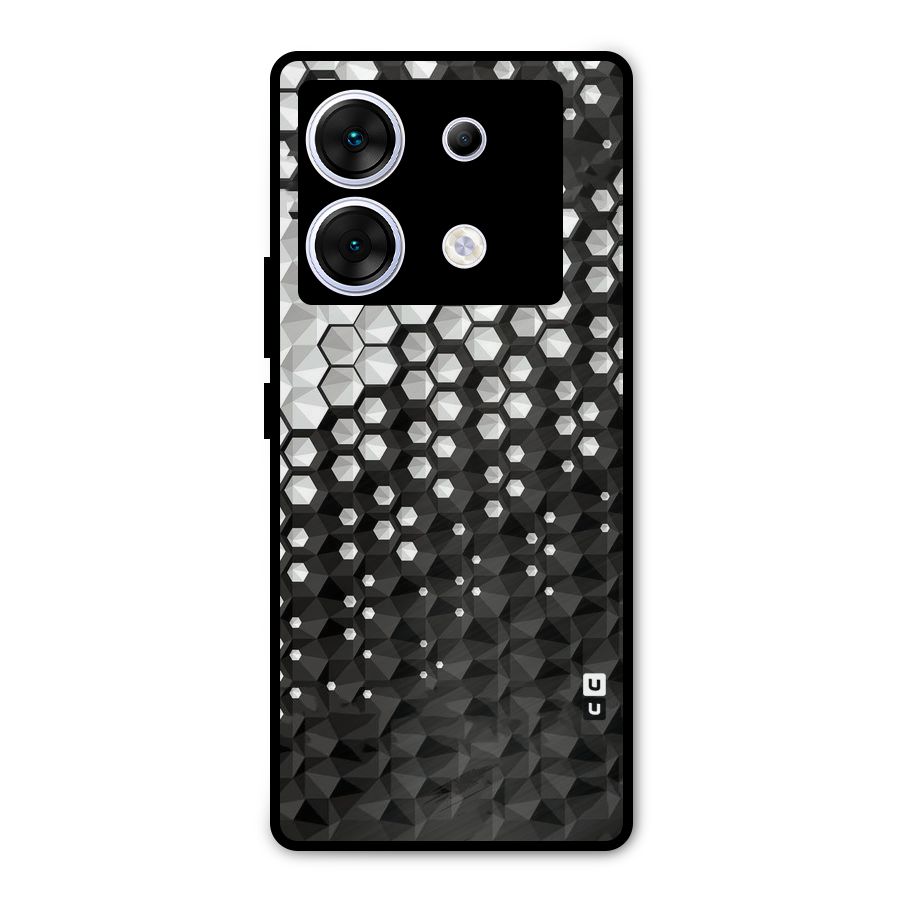 Elite Hexagonal Metal Back Case for Infinix Zero 30 5G