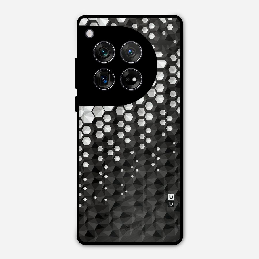 Elite Hexagonal Metal Back Case for OnePlus 12