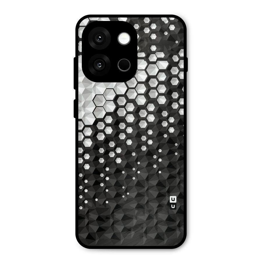 Elite Hexagonal Metal Back Case for OnePlus 13s