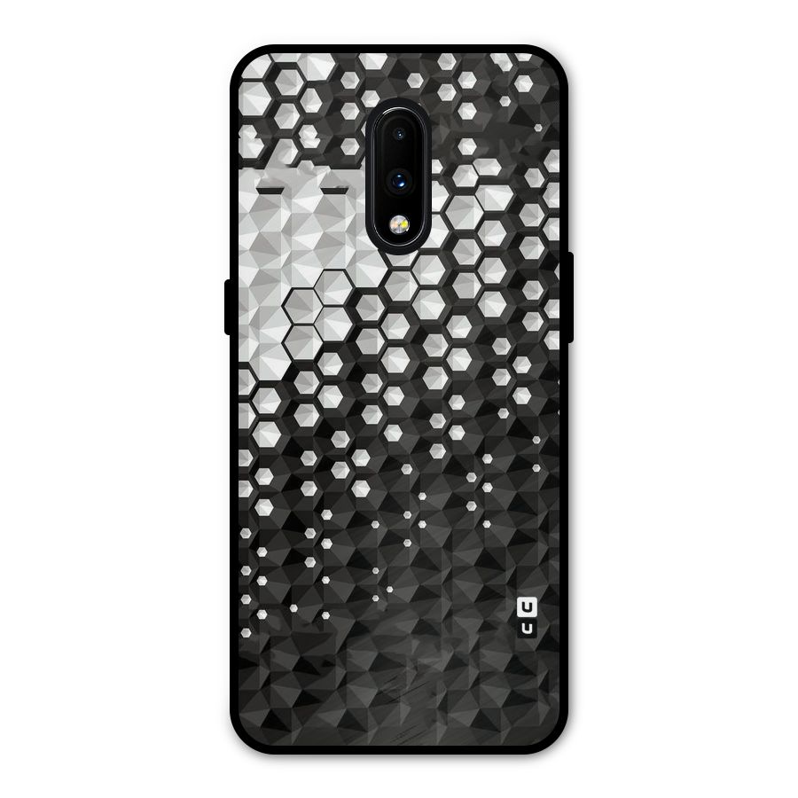 Elite Hexagonal Metal Back Case for OnePlus 7