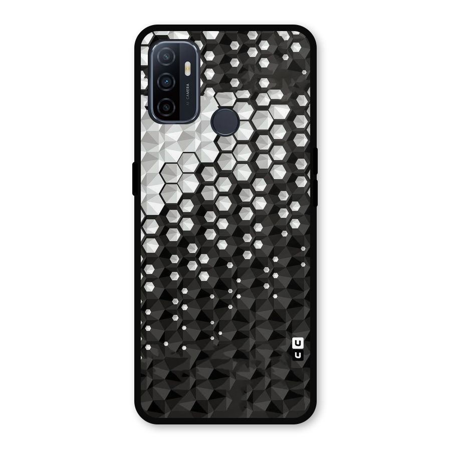 Elite Hexagonal Metal Back Case for Oppo A53