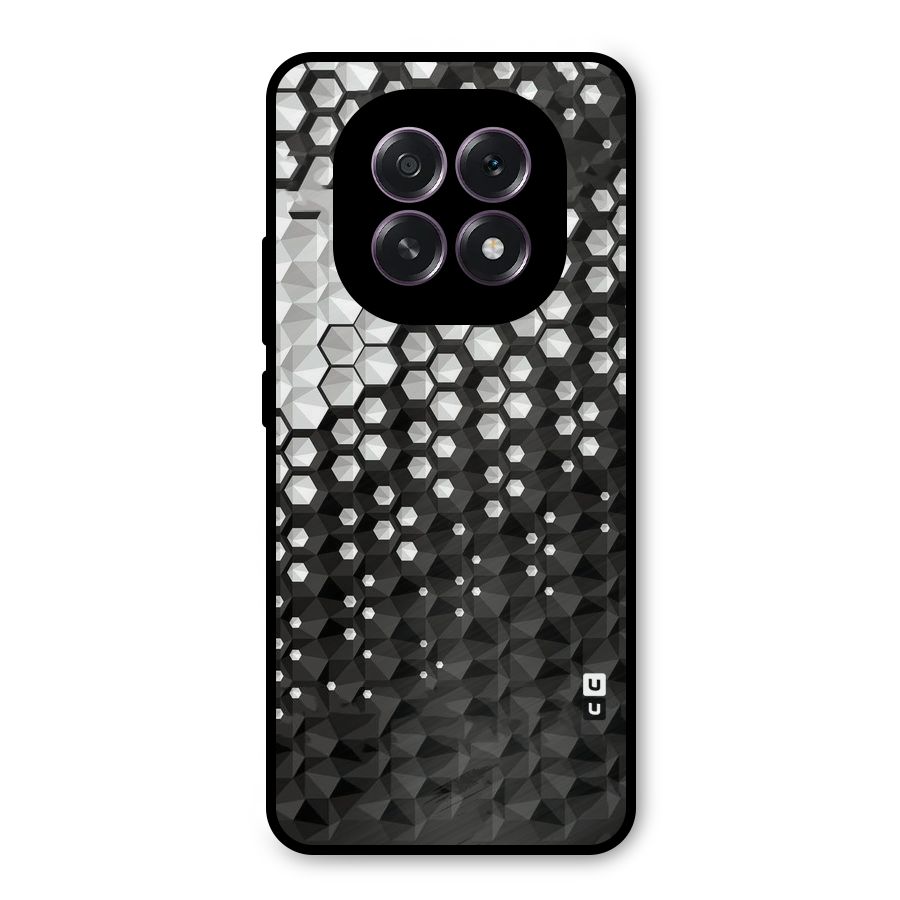 Elite Hexagonal Metal Back Case for Oppo F29