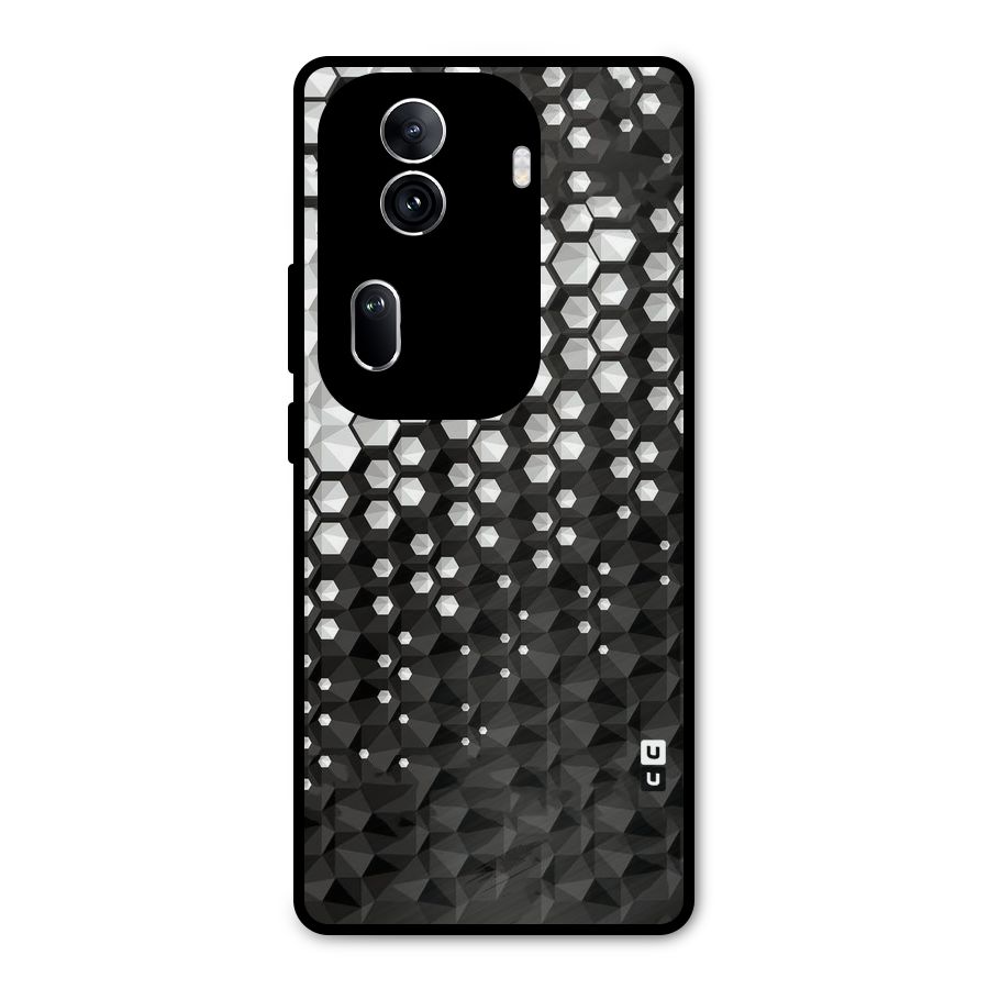 Elite Hexagonal Metal Back Case for Oppo Reno11 Pro 5G
