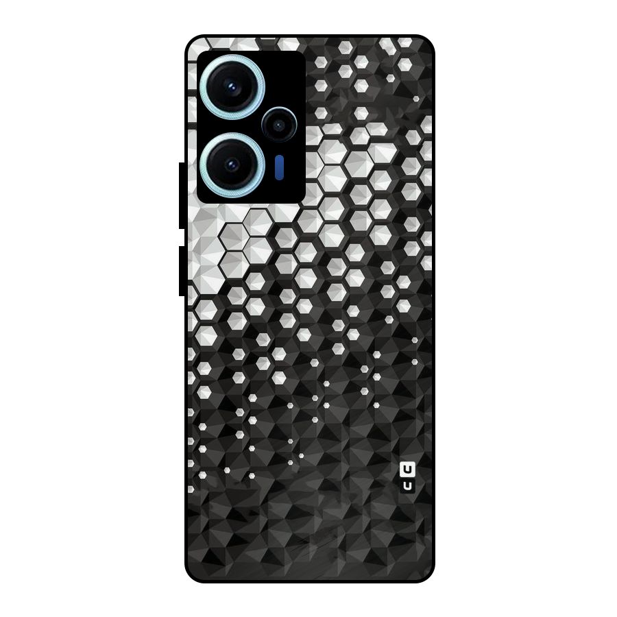 Elite Hexagonal Metal Back Case for Poco F5