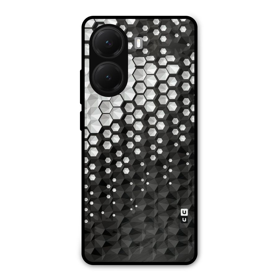 Elite Hexagonal Metal Back Case for Poco X7 Pro