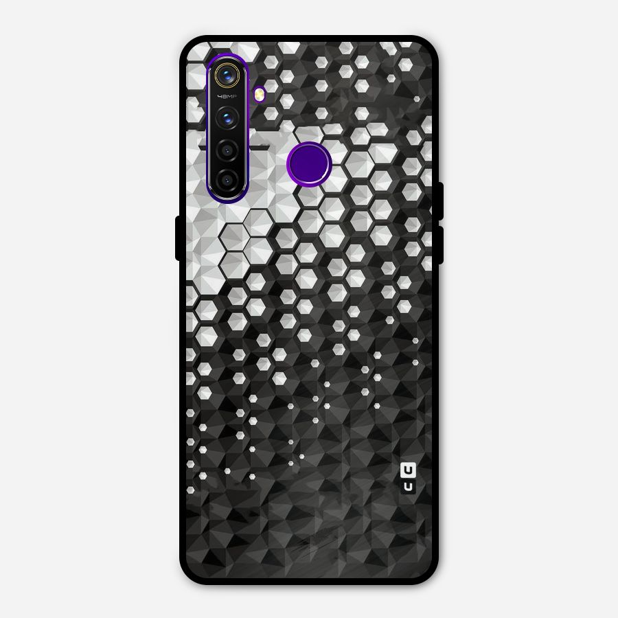 Elite Hexagonal Metal Back Case for Realme 5 Pro