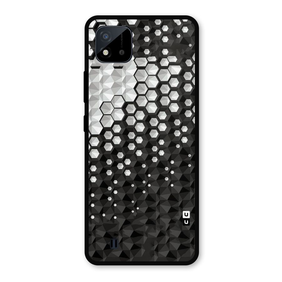 Elite Hexagonal Metal Back Case for Realme C11 2021