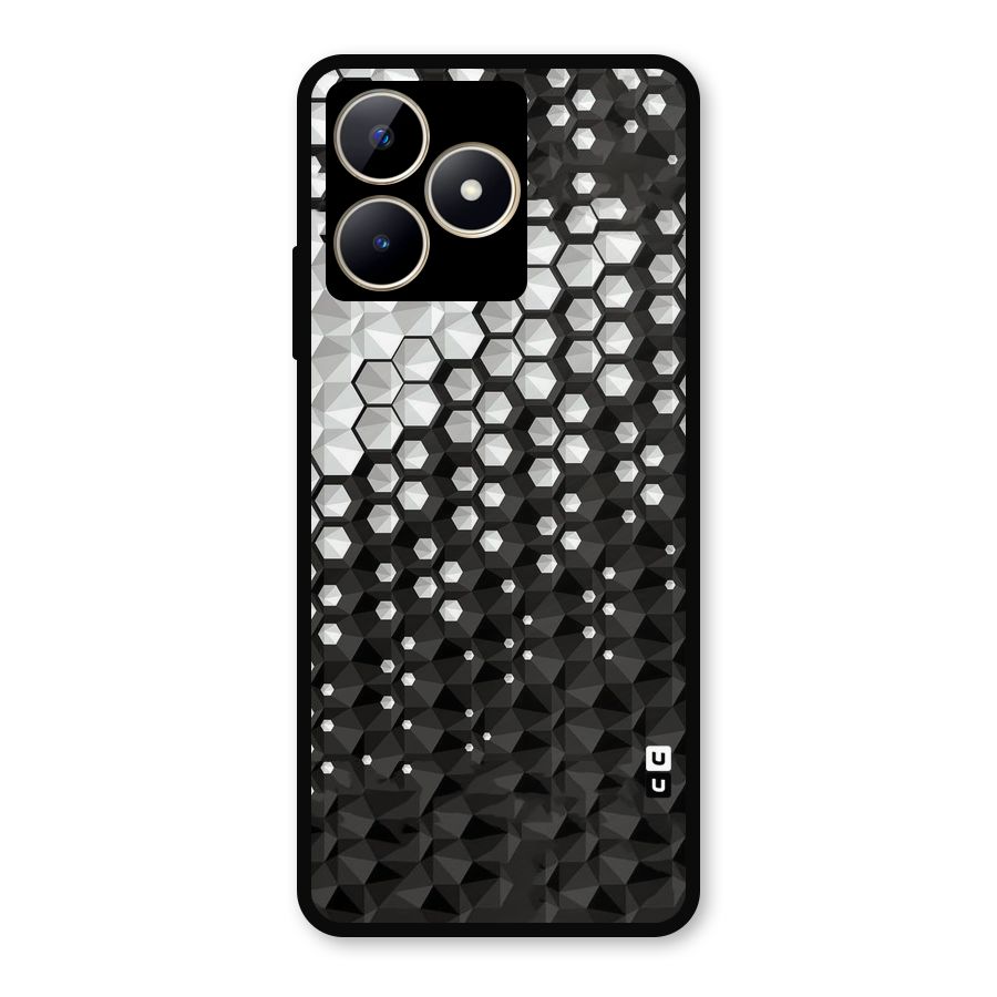 Elite Hexagonal Metal Back Case for Realme C53