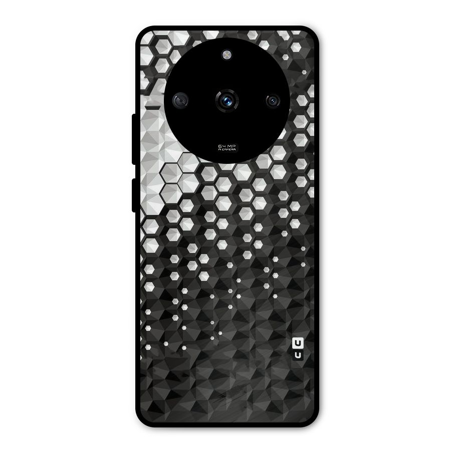 Elite Hexagonal Metal Back Case for Realme Narzo 60 5G