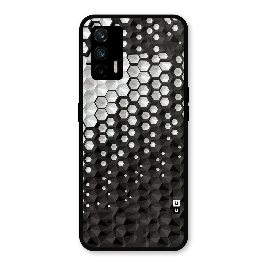 Elite Hexagonal Metal Back Case for Realme X7 Max