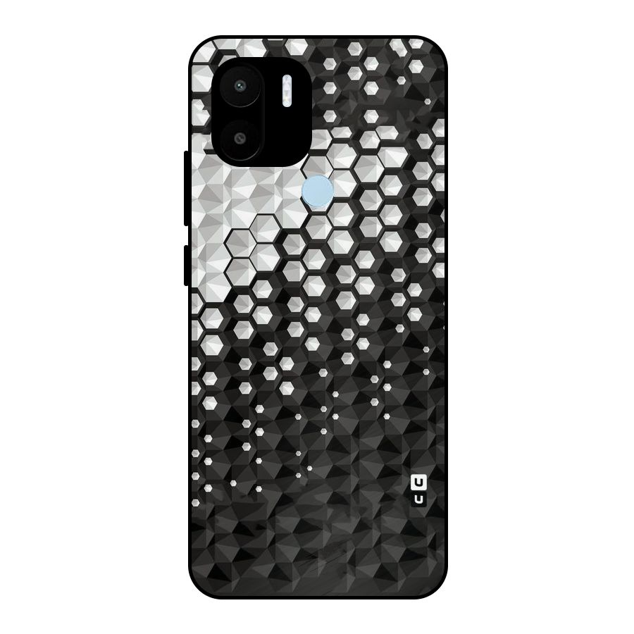 Elite Hexagonal Metal Back Case for Redmi A2+