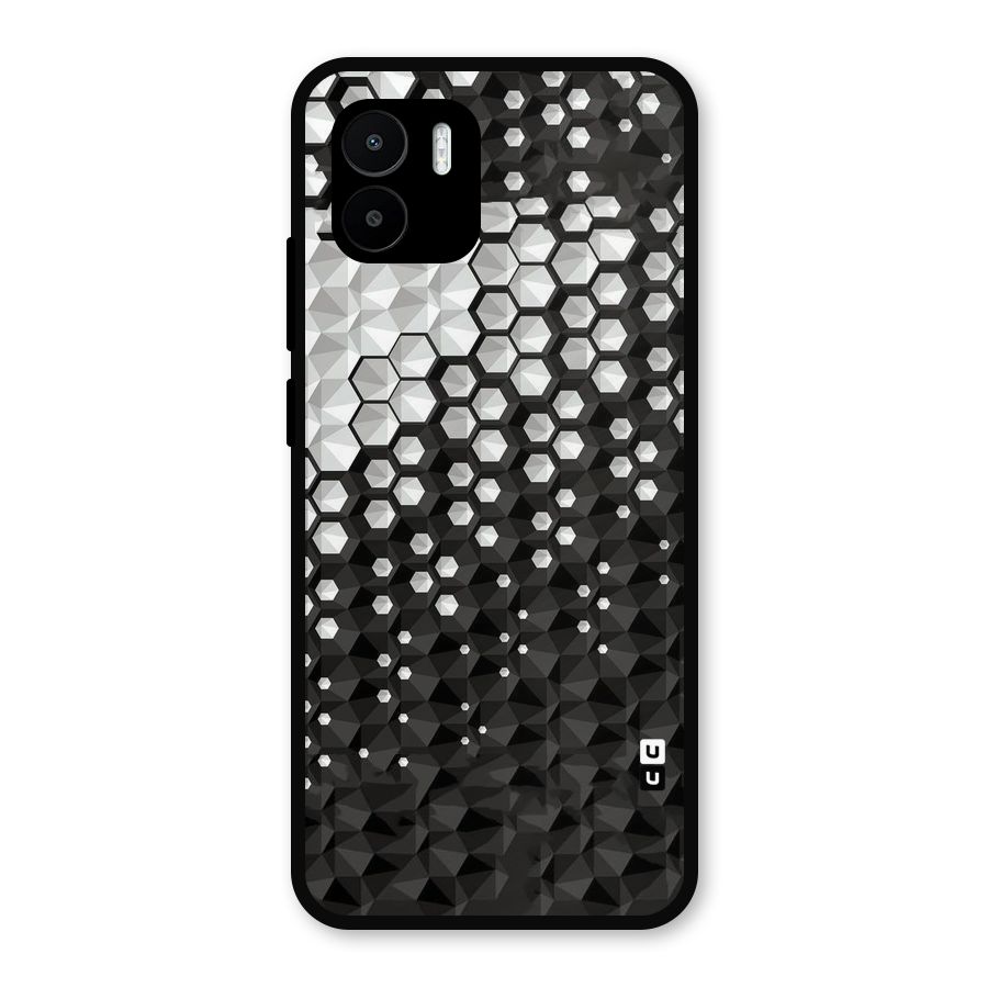 Elite Hexagonal Metal Back Case for Redmi A2