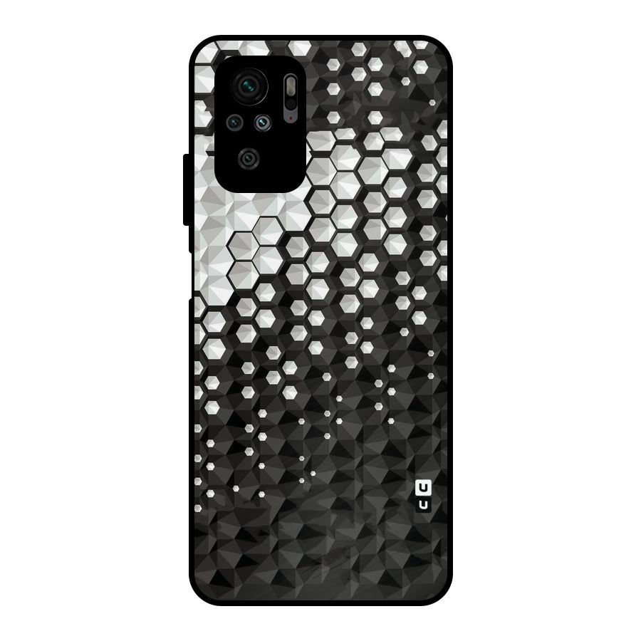 Elite Hexagonal Metal Back Case for Redmi Note 10S