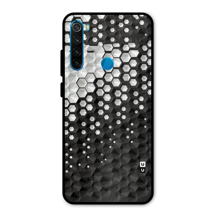 Elite Hexagonal Metal Back Case for Redmi Note 8