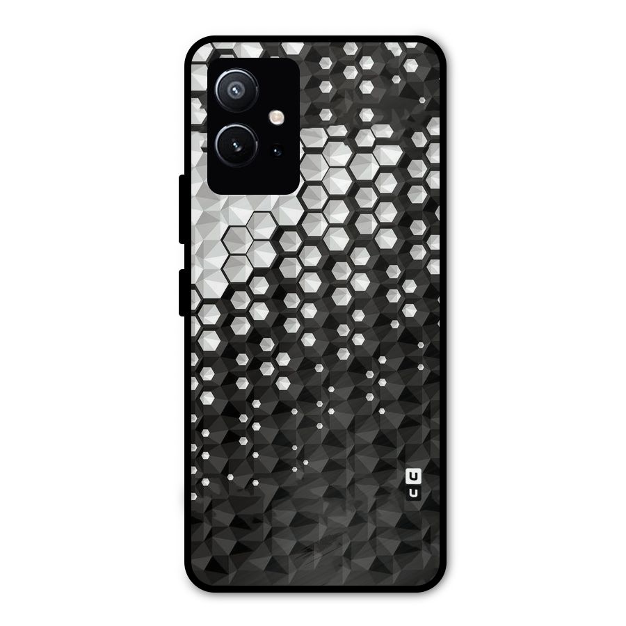 Elite Hexagonal Metal Back Case for Vivo T1 5G