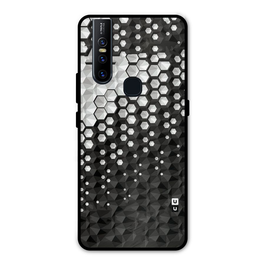 Elite Hexagonal Metal Back Case for Vivo V15