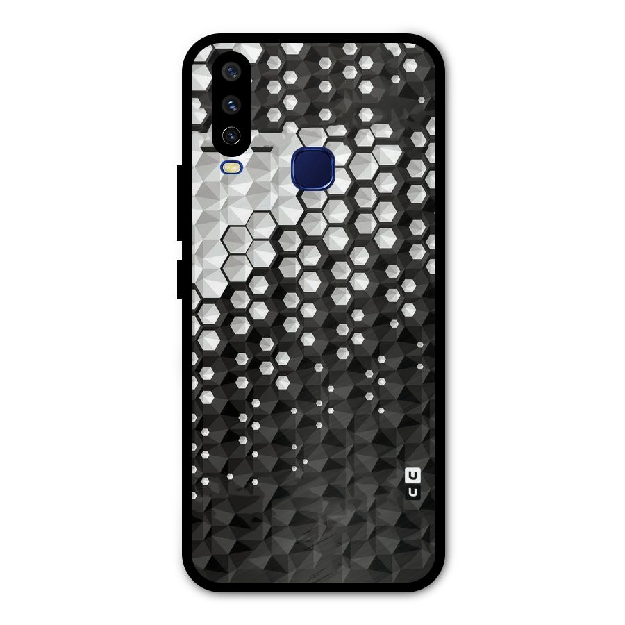 Elite Hexagonal Metal Back Case for Vivo V17