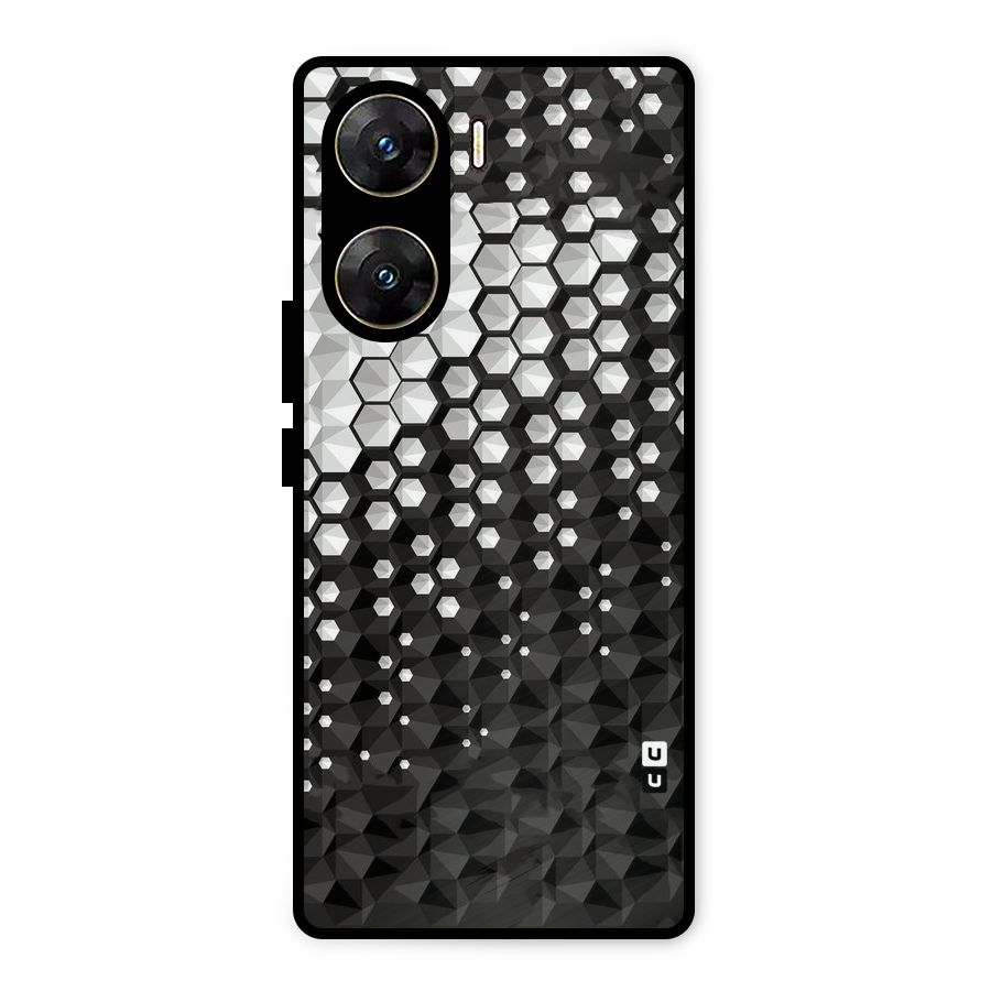 Elite Hexagonal Metal Back Case for Vivo V29e