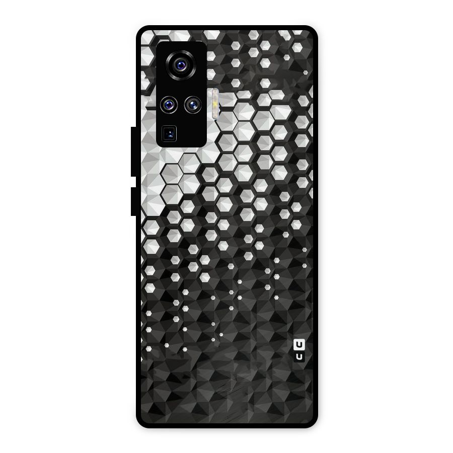 Elite Hexagonal Metal Back Case for Vivo X50 Pro
