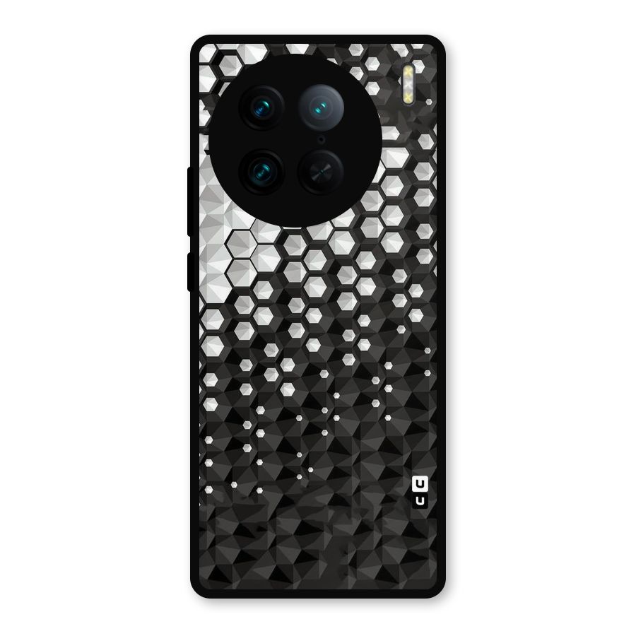 Elite Hexagonal Metal Back Case for Vivo X90 Pro