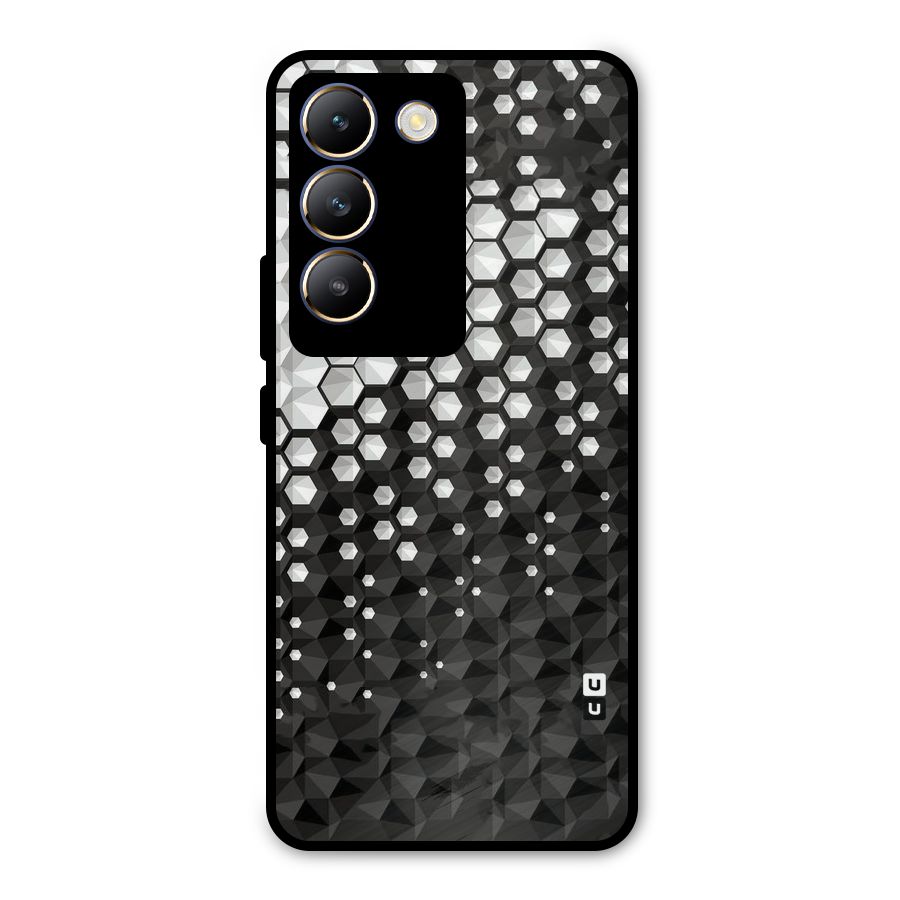 Elite Hexagonal Metal Back Case for Vivo Y200e